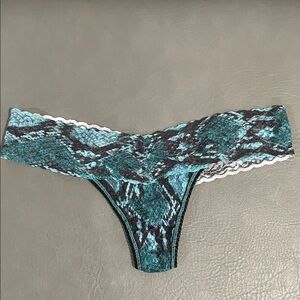 HANKY PANKY Teal and Black Panties